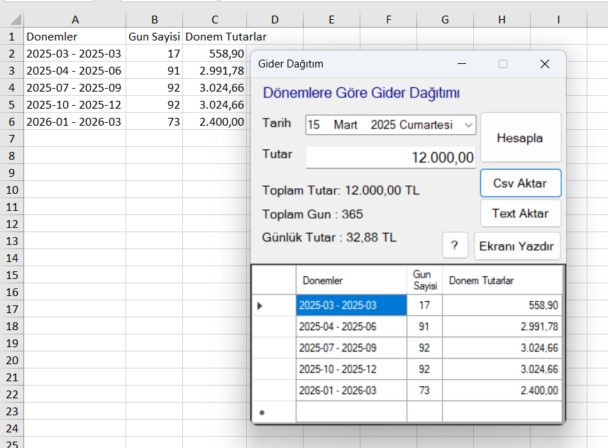 Gider Dağıtım Uygulaması - Görsel 2